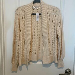 LOFT Women’s size small sweater beige creme